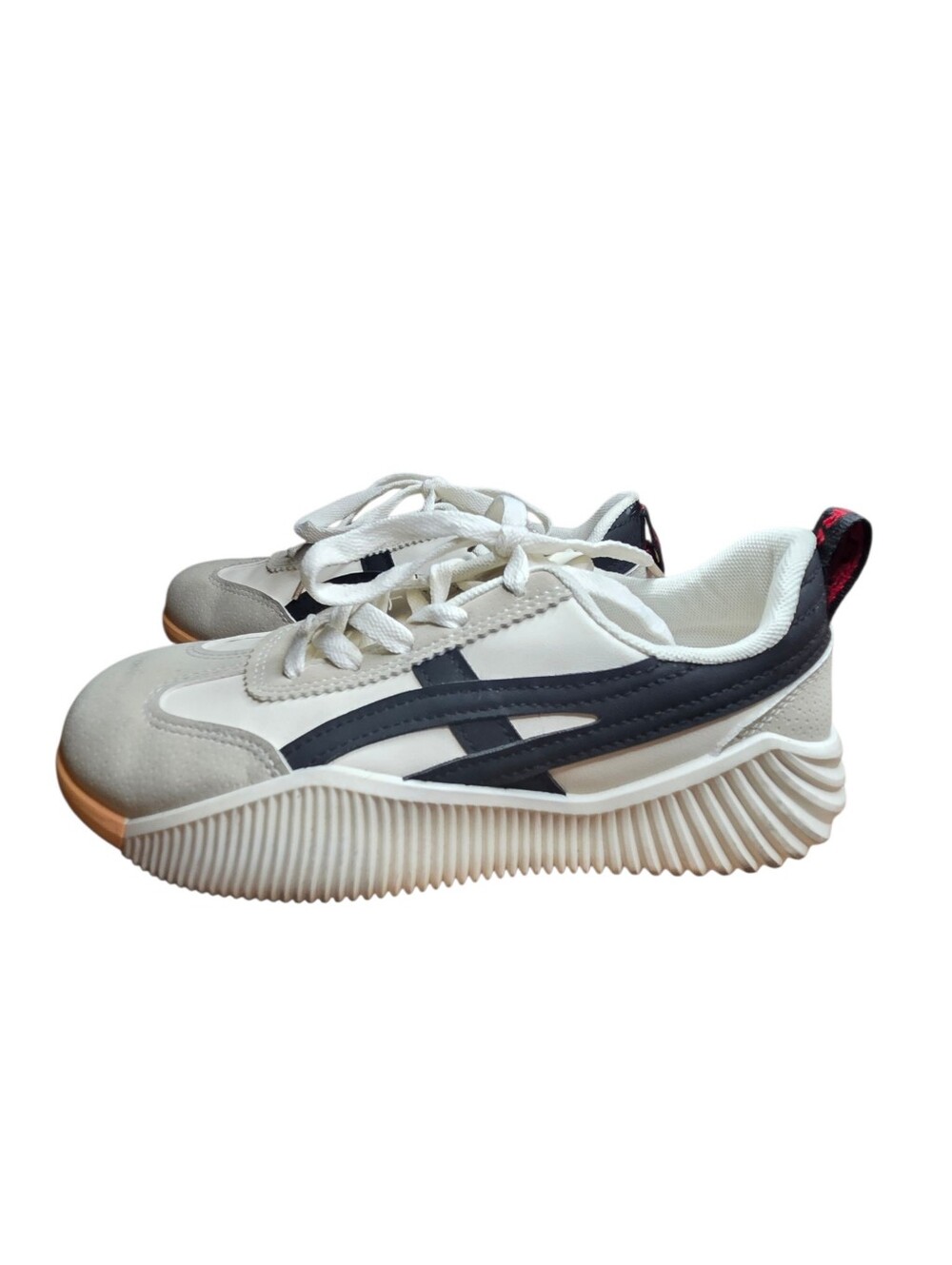 De Florence DF Cloudea 2.0 Women's Sneakers US 6 EU 36.5 White Black Lightweight
